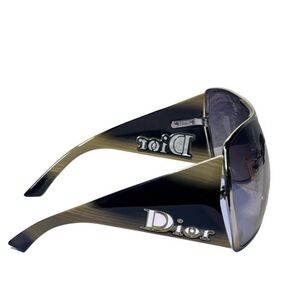 Dior Black and Silver Sunglasses